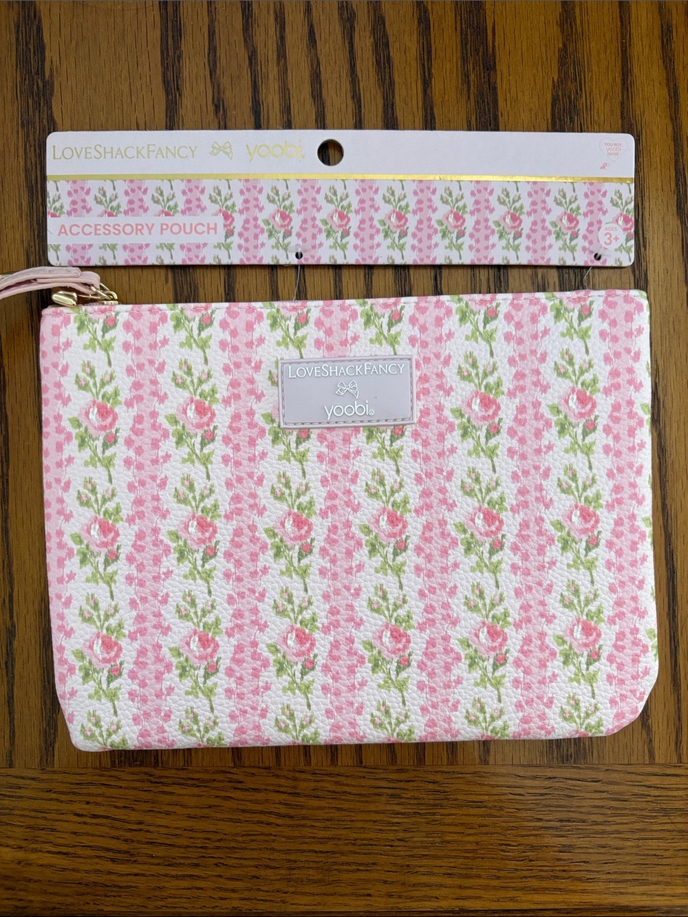 LoveShackFancy x Target - Yoobi Blooming Heirloom Flat Zip Pencil Case